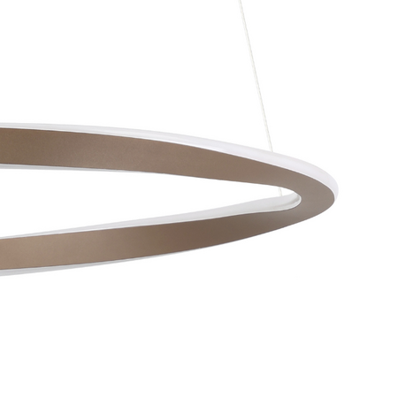 Stars of Light Moderne design hanglamp Camerota ronde LED ring brons