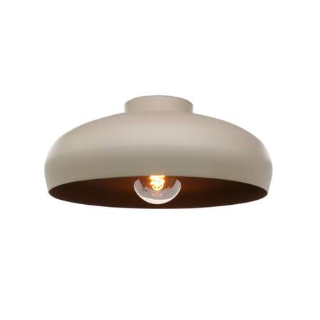 Stars of Light Moderne plafondlamp Mogano 1-lichts zand met bronzen binnenzijde