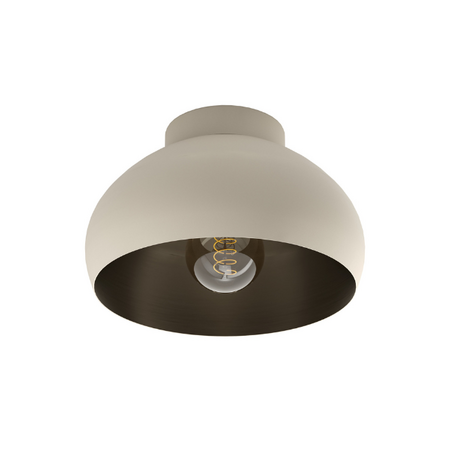 Stars of Light Moderne plafondlamp Mogano 2 1-lichts zand met bronzen binnenzijde