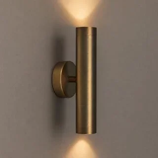 Wandlamp Perugia 2-lichts brons