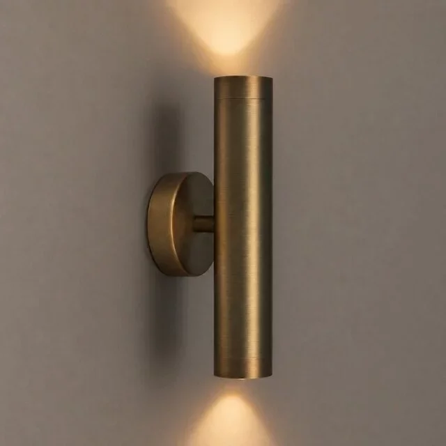 Wandlamp Perugia 2-lichts brons