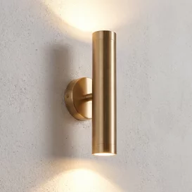 Wandlamp Perugia 2-lichts goud