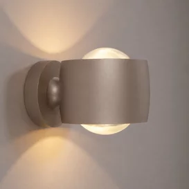 Wandlamp Amora 2-lichts Champagne Gold