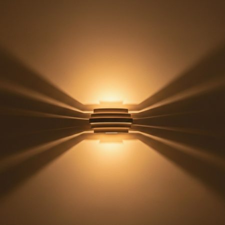 Highlight Modern Hotel Chique wandlamp Scudo brons 25 cm