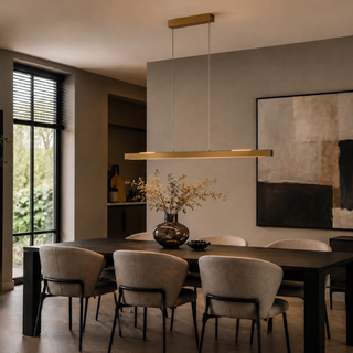 Hanglamp Traiano brons 140 cm