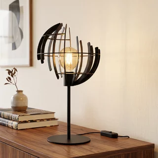Tafellamp Terra 65 cm hoog zwart