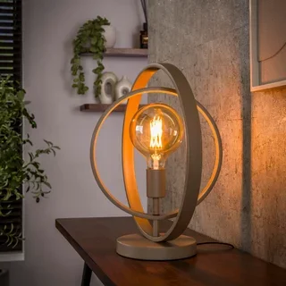Tafellamp Ozon 1-lichts beige