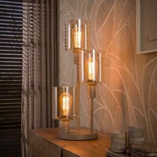 Tafellamp Calore 3-lichts Beige