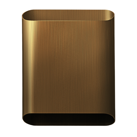 ETH Moderne wandlamp Carmen 2-lichts brons geborsteld