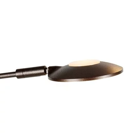Steinhauer Moderne design vloerlamp Synna 5-lichts LED cacao