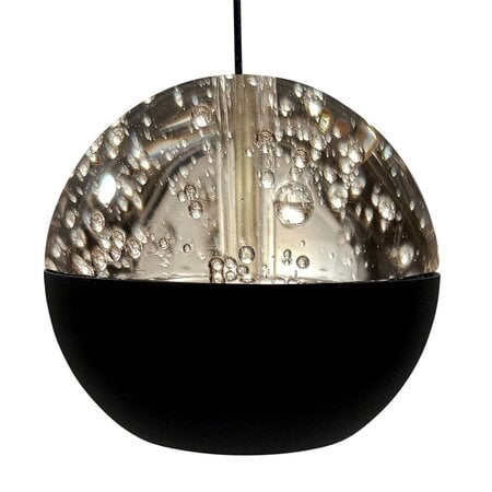 Steinhauer Moderne design hanglamp Belluno 1-lichts smoke glas zwart
