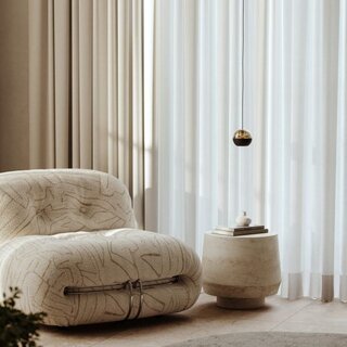 Hanglamp Belluno 1-lichts smoke glas zwart