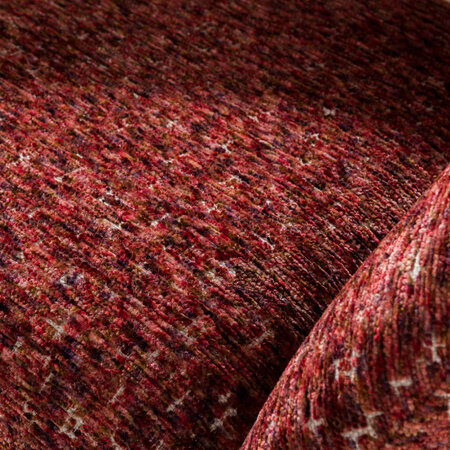 BelaLuz Retro vintage eetkamerstoel Ravello Delviro bordeaux rood bruin onderstel draaibaar