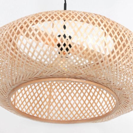 Steinhauer Landelijke hanglamp Maze 1-lichts beige