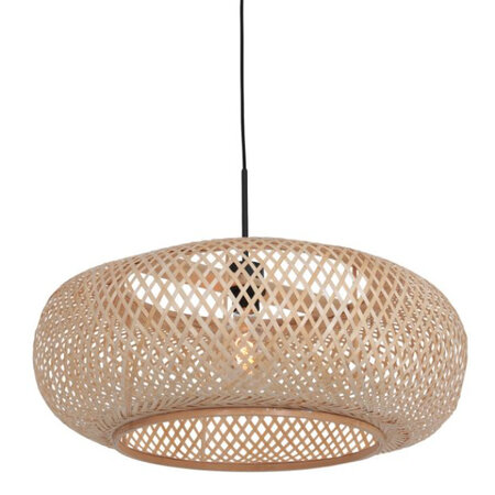 Steinhauer Landelijke hanglamp Maze 1-lichts beige