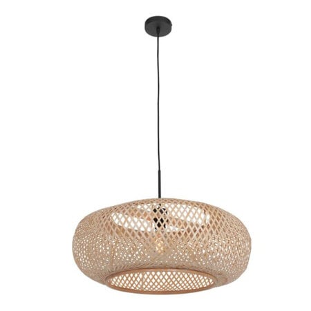 Steinhauer Landelijke hanglamp Maze 1-lichts beige