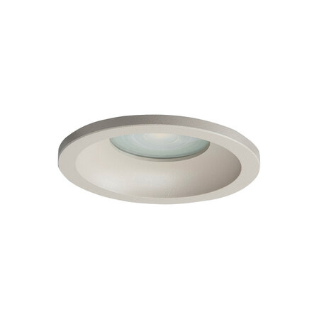 Highlight Moderne inbouwspot Loes 1-lichts rond zand IP44