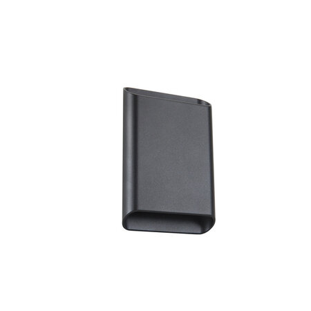 Highlight Moderne wandlamp Alex 2-lichts zwart dim to warm