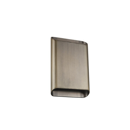 Highlight Hotel chique wandlamp Alex 1-lichts brons met dim to warm verlichting