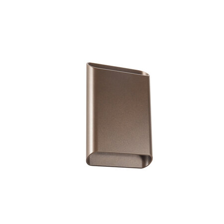 Highlight Hotel chique wandlamp Alex 1-lichts choco met dim to warm