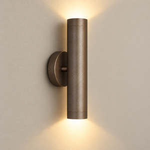 Highlight Hotel chique wandlamp Perugia 2-lichts choco