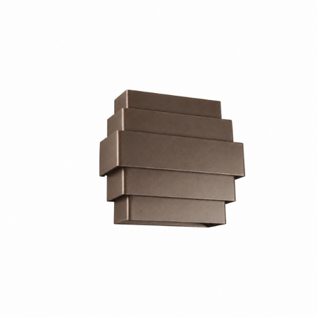Highlight Hotel chique wandlamp Diego choco met dim to warm verlichting