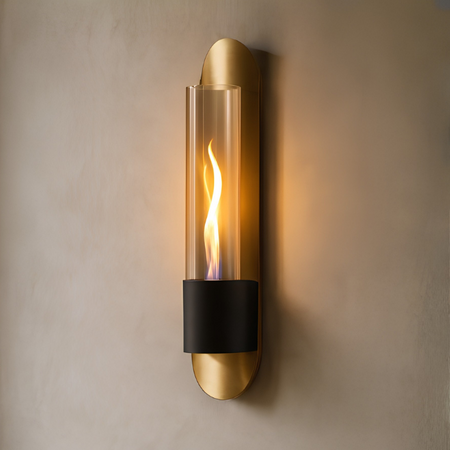 Tenderflame Gouden wandhaard Tenderflame Cycloflame Wall met draaiende vlam