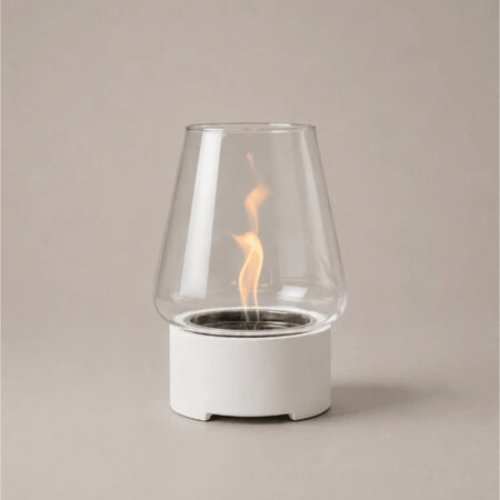 Tenderflame Tafelhaard Tenderflame Magnolia wit beton