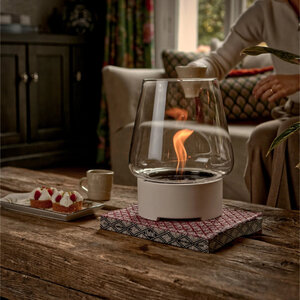 Tenderflame Tafelhaard Tenderflame Magnolia wit beton