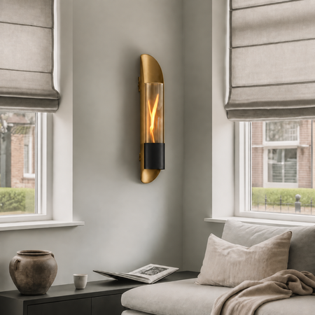 Tenderflame Gouden wandhaard Tenderflame Cycloflame Wall met draaiende vlam