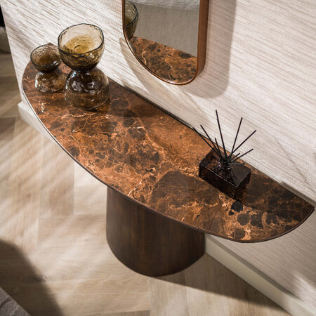 BelaLuz Moderne haltafel Amara dark Emperador