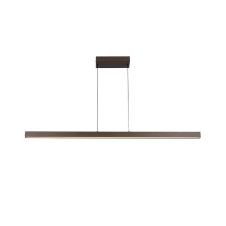 Freelight Hanglamp Traiano 140 cm bruin langwerpig lichtkleur instelbaar