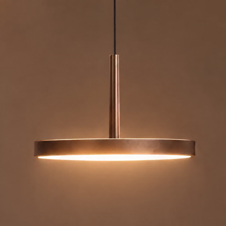 Highlight Moderne hanglamp Falcon 3-lichts getrapt choco bruin
