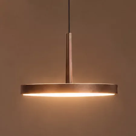 Highlight Moderne hanglamp Falcon 5-lichts choco bruin