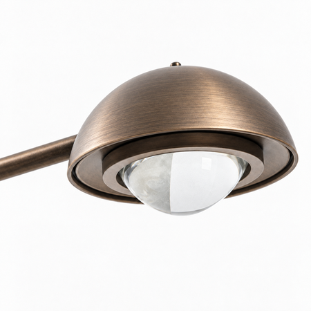 ETH Moderne vloerlamp Amy 1-lichts brons met dim to warm