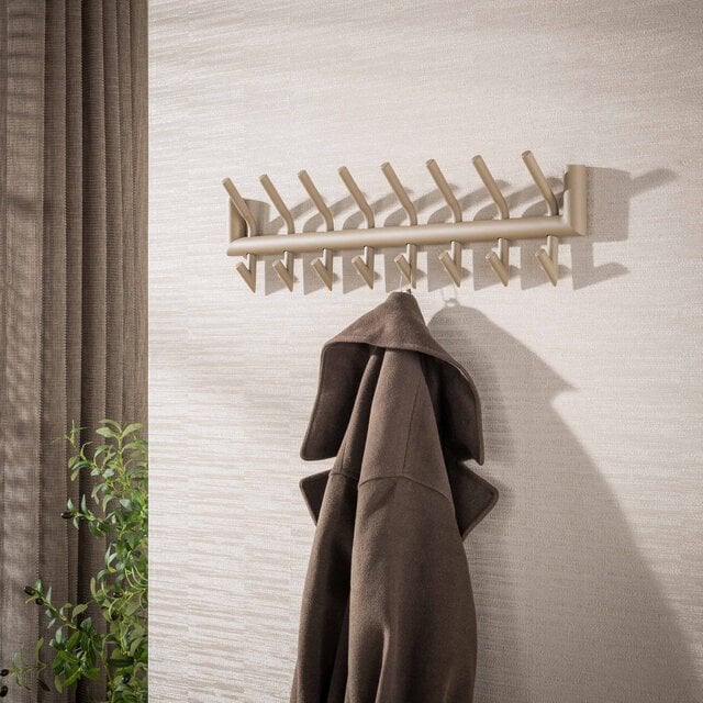 Kapstok Tiyu 16 haken beige