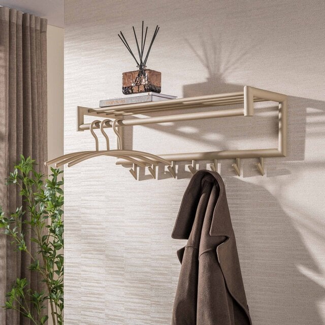 Kapstok Tiyu 7 haken beige