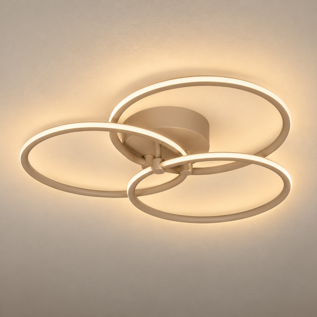 Plafondlamp Circles zand