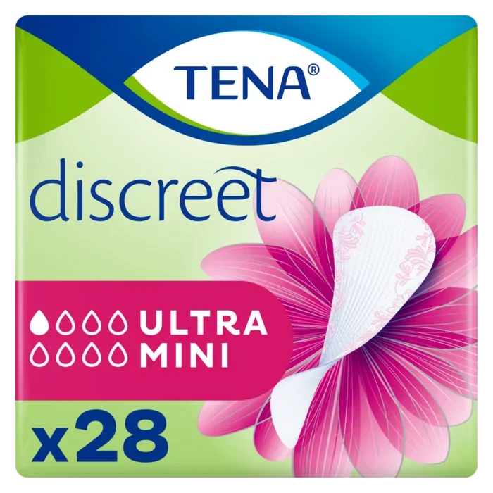 TENA  Discreet Ultra Mini inlegkruisjes - 10 pakken