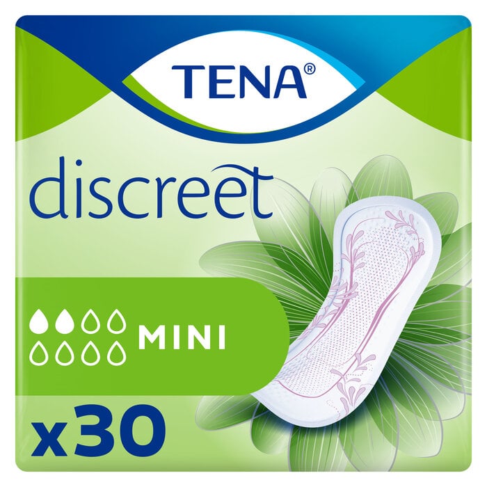 TENA  Discreet Mini verbanden 30 stuks