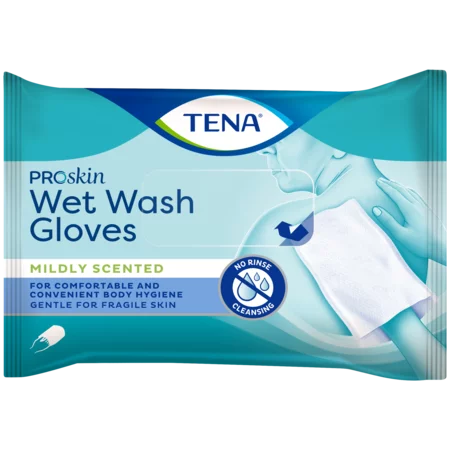 TENA Wet Wash Glove mildly scented 5 of 8 stuks