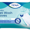 TENA Wet Wash Glove – freshly scented 5 / 8 stuks