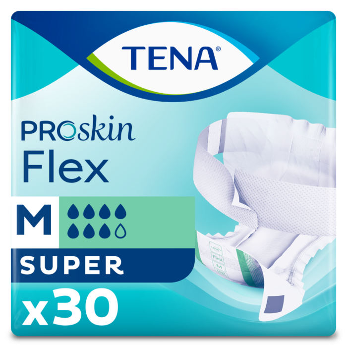 TENA Flex Super (ProSkin)  (S t/m  XL)