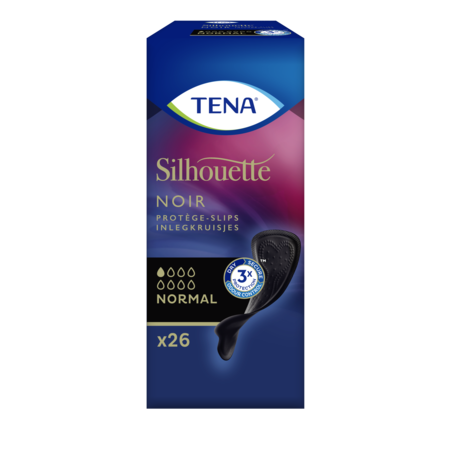 TENA Silhouette Normal Noir Inlegkruisjes
