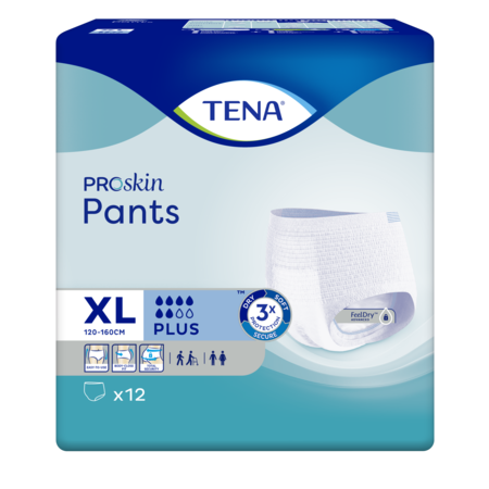 TENA Pants Plus Extra Large XL ProSkin