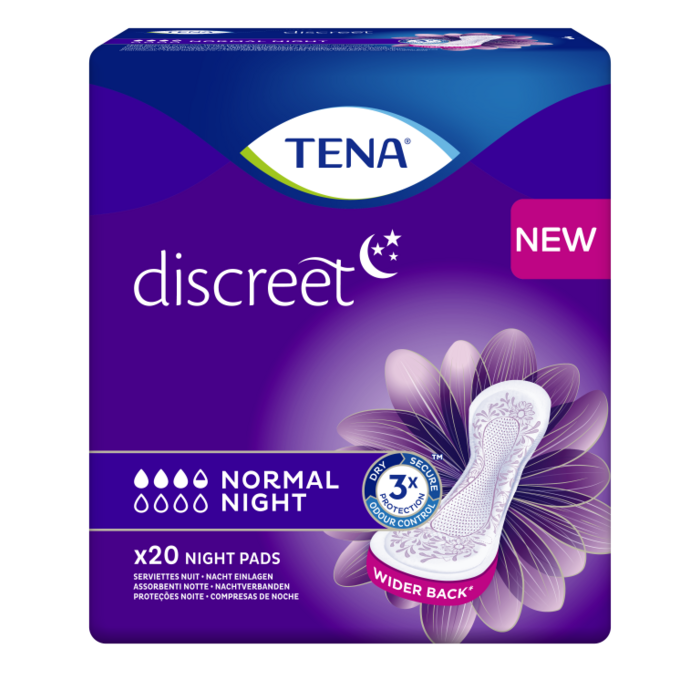 TENA Discreet Normal Night - 10 pakken