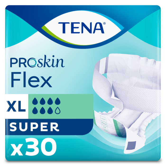 TENA Flex Super (ProSkin)  (S t/m  XL)