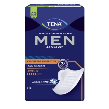 TENA TENA Men Active Fit Level 3- 16 stuks
