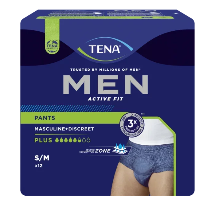 TENA TENA Men Active Fit Pants Plus  S/ M of L/ XL