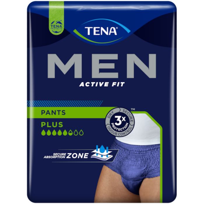 TENA TENA Men Active Fit Pants Plus  S/ M of L/ XL